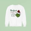 The Grinch Stole My Lesson Plans Holiday Christmas Sweatshirt