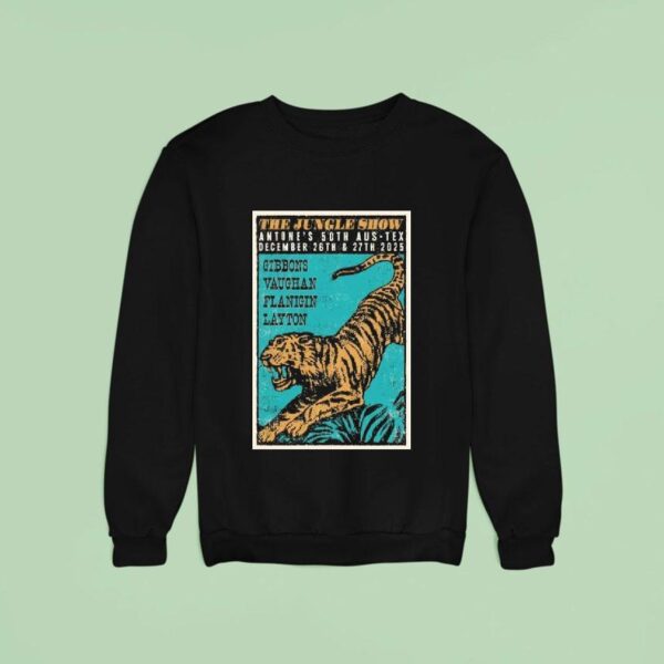 The Jungle Show Antone S Th Aus Tex December Concer Sweatshirt