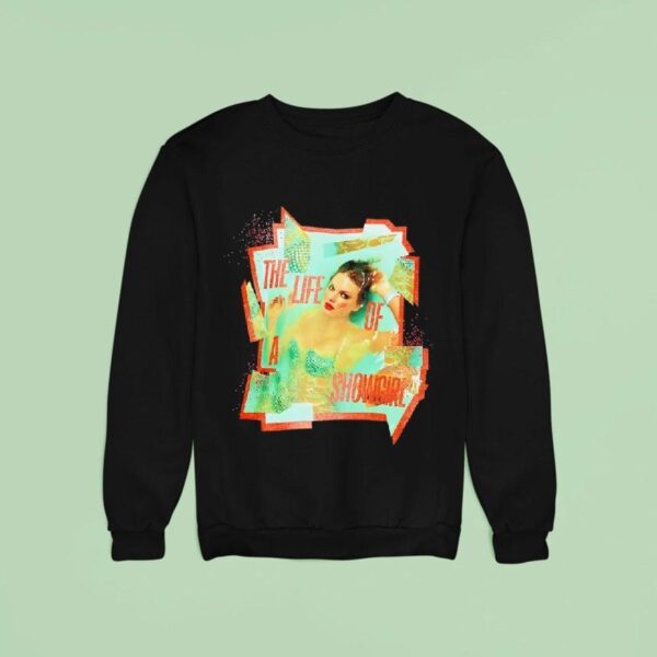 The Life Of A Showgirl Album Cover Sweatshirt