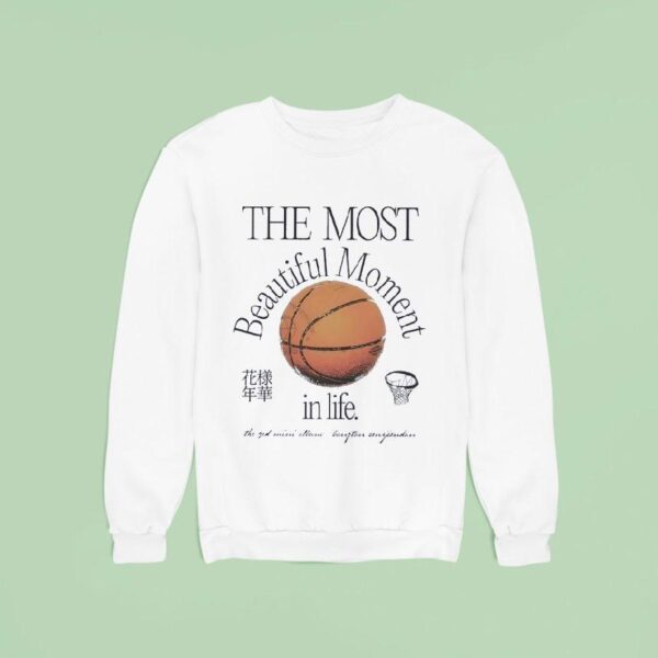 The Most Beautiful Moment In Life The Rd Mini Album Basketball Sweatshirt