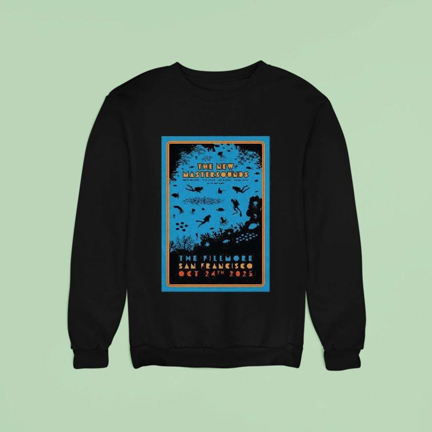 The New Mastersounds San Francisco October Sweatshirt The New Mastersounds San Francisco October Sweatshirt
