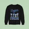 The Peanuts Walking X Los Angeles Dodgers Forever Not Just When We Win Sweatshirt