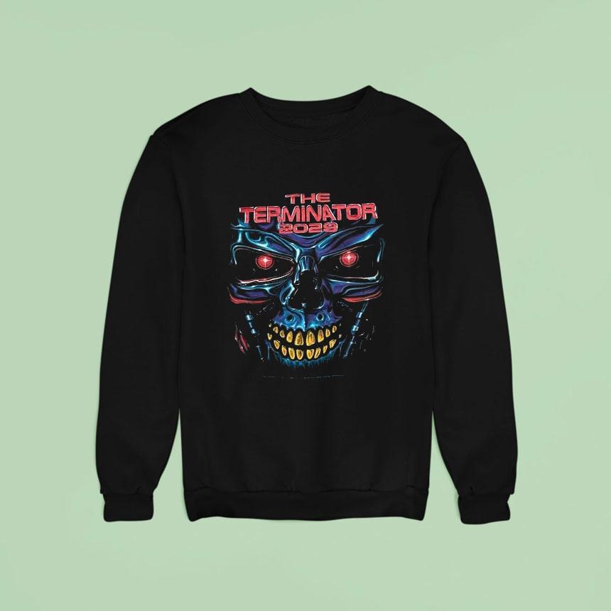 The Terminator Pc Game Sweatshirt The Terminator Pc Game Sweatshirt