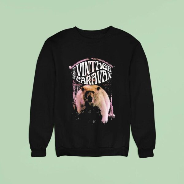 The Vintage Caravan The Beautiful Tour Bear Sweatshirt