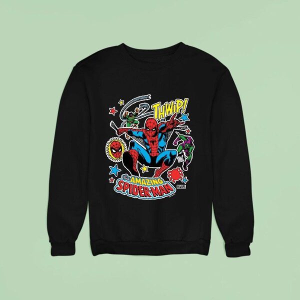 Thwip Amazing Spider Man Sweatshirt