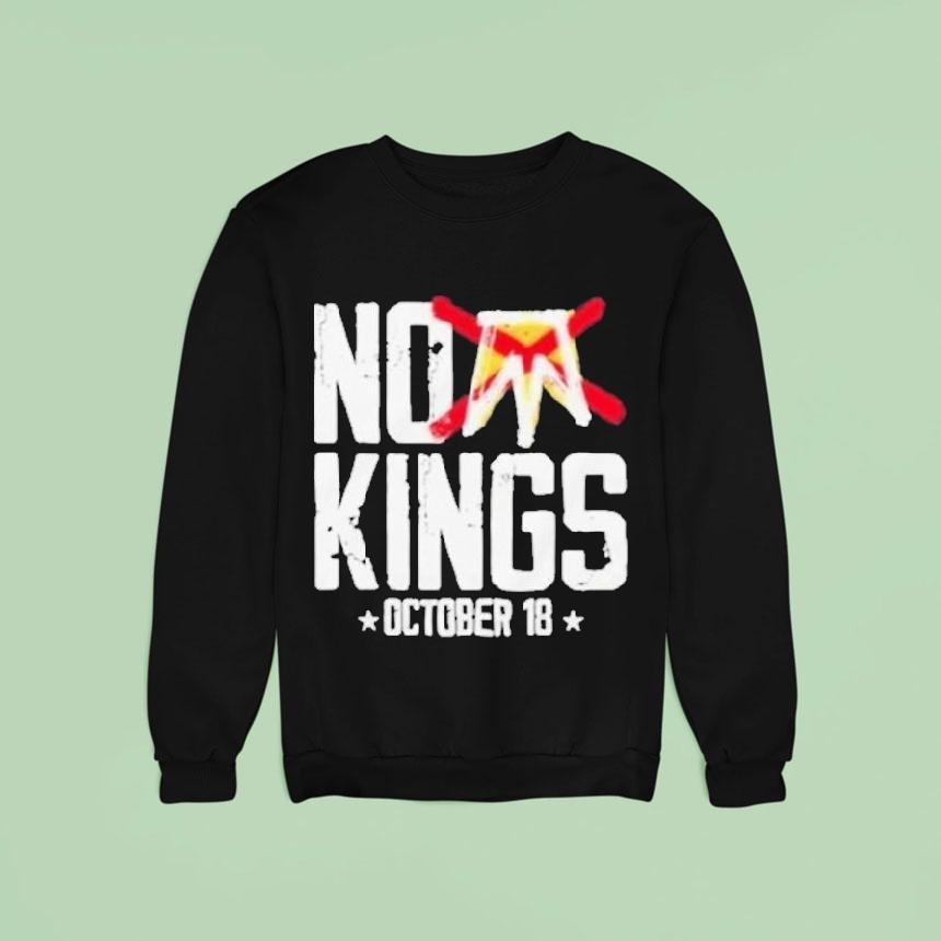 Tom Mossey No Kings October Sweatshirt Tom Mossey No Kings October Sweatshirt