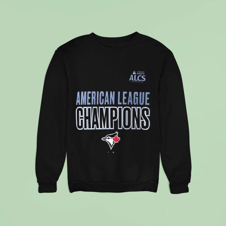 Toronto Blue Jays American League Champions Sweatshirt Toronto Blue Jays American League Champions Sweatshirt