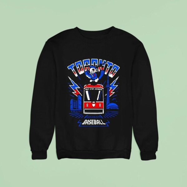 Toronto Blue Jays Baseball Bus Logo Sweatshirt