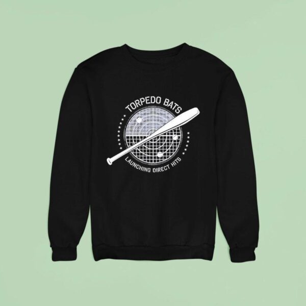 Torpedo Bats Launching Direct Hits Sweatshirt