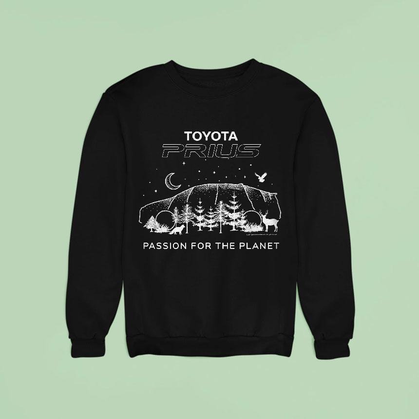 Toyota Prius Passion For The Plane Sweatshirt Toyota Prius Passion For The Plane Sweatshirt