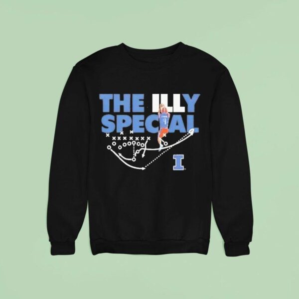Trendy Luke Altmyer Illinois Fighting Illini The Illy Special Football Sweatshirt