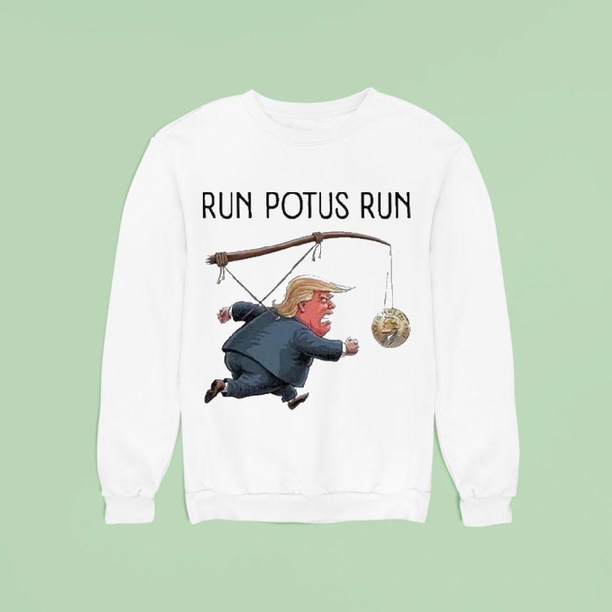 Trump Nobel Peace Prize Run Potus Run Sweatshirt Trump Nobel Peace Prize Run Potus Run Sweatshirt