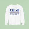 Trump President Of Peace Blessed Are The Peacemakers Sweatshirt