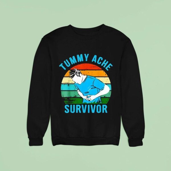 Tummy Ache Survivor Vintage Sweatshirt