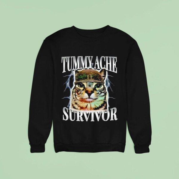 Tummy Ache Survivor Ca Sweatshirt