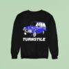 Turnstile Tour The Blue Car The Never Enough Sweatshirt