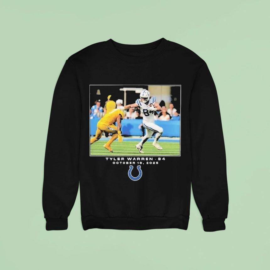 Tyler Warren Indianapolis Colts October Nfl Flash Features Week Sweatshirt Tyler Warren Indianapolis Colts October Nfl Flash Features Week Sweatshirt