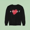 Tyreek Hill Wearing Saint Heart Like Being Awake In A Nightmare Sweatshirt