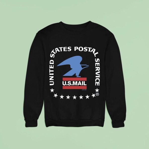United States Postal Service Us Mail Eagle Logo Sweatshirt