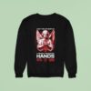 Until I Wake I Can T Feel My Heart As It Breaks Through My Hands Heaven Knows Angel Sweatshirt