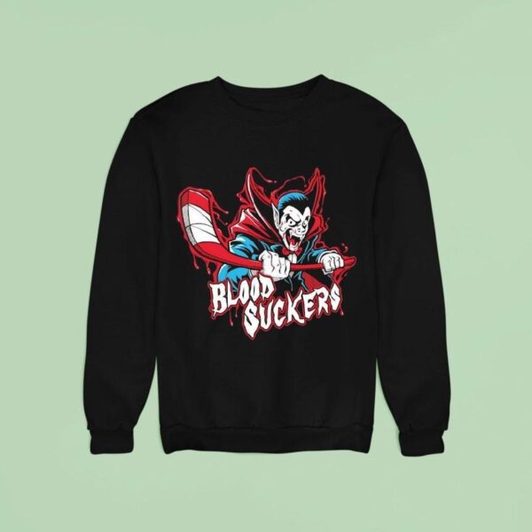Vampire Blood Suckers Hockey Sweatshirt