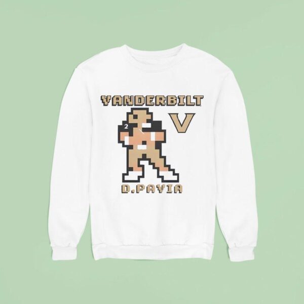 Vanderbilt Auctioning Diego Pavia Football Sweatshirt