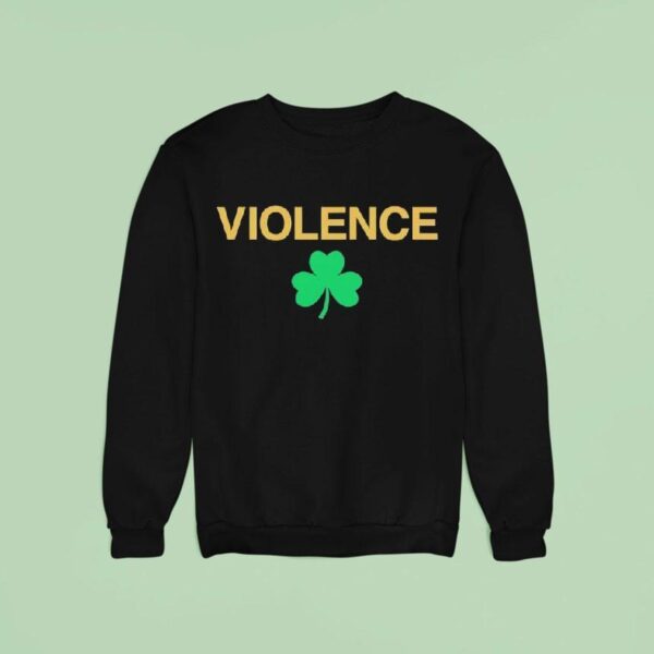 Violence Shamrock Green Sweatshirt