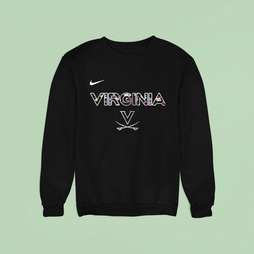 Virginia Cavaliers Teach Love Inspire Teachers Appreciation Sweatshirt Virginia Cavaliers Teach Love Inspire Teachers Appreciation Sweatshirt
