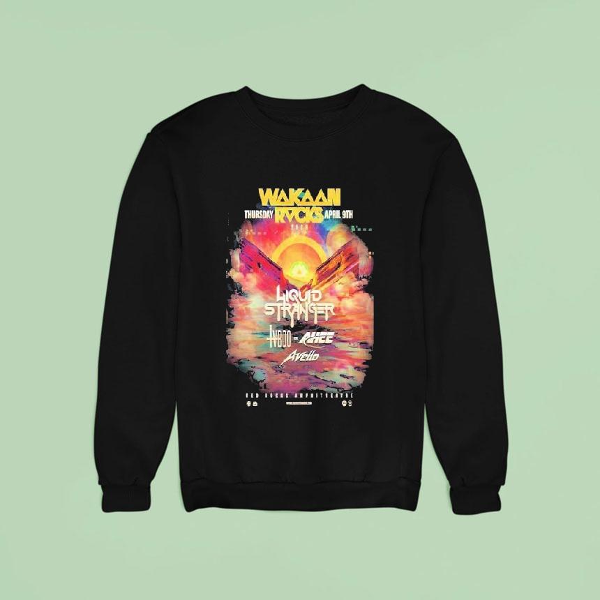 Wakaan Rocks Morrison Co Apr Red Rocks Amphitheater Tour Sweatshirt Wakaan Rocks Morrison Co Apr Red Rocks Amphitheater Tour Sweatshirt