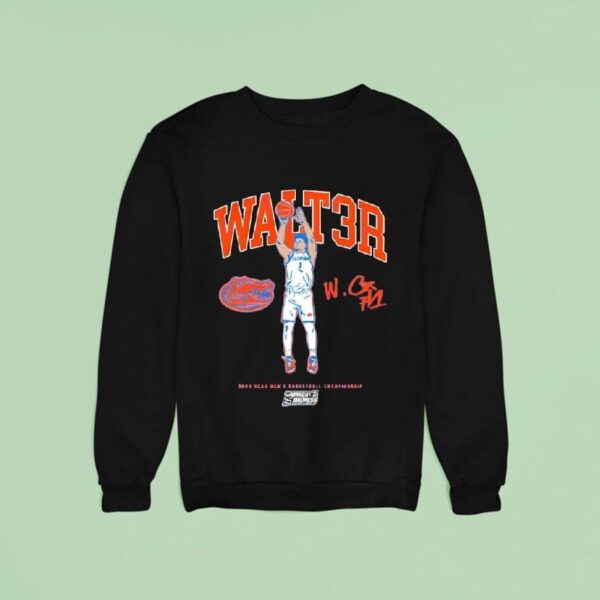 Walter Clayton Jr Ncaa Men S Basketball Champions Signature Sweatshirt