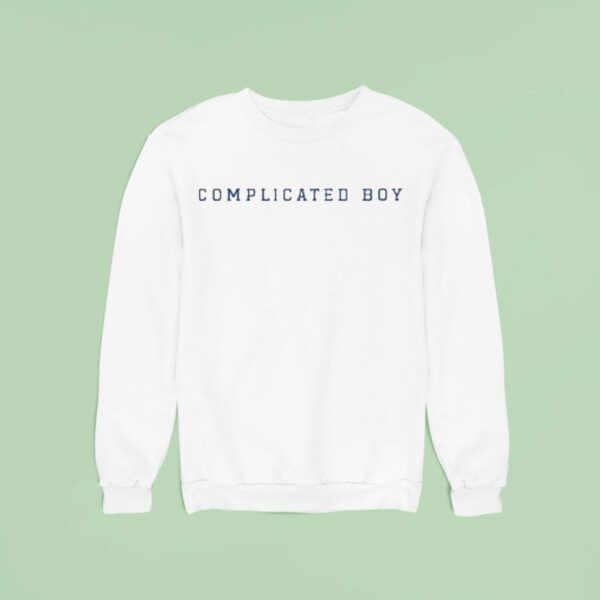 We Three Complicated Boy Sweatshirt