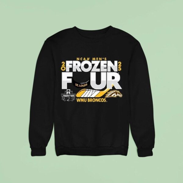 Wmu Broncos Men S Hockey Frozen Four St Louis Sweatshirt