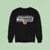 Worcester Red Sox Wicked Worms Of Worcester Burnt Orange Sweatshirt