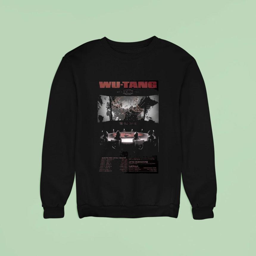 Wu Tang Forever Europe United Kingdom Sweatshirt Wu Tang Forever Europe United Kingdom Sweatshirt