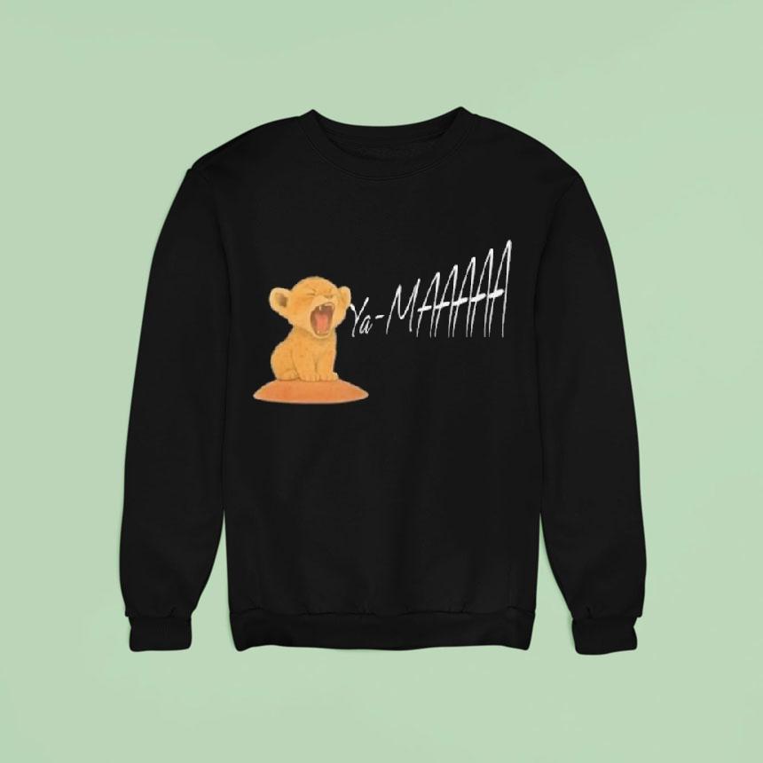 Yoshinobu Yamamoto The Heart Of A Lion Sweatshirt Yoshinobu Yamamoto The Heart Of A Lion Sweatshirt