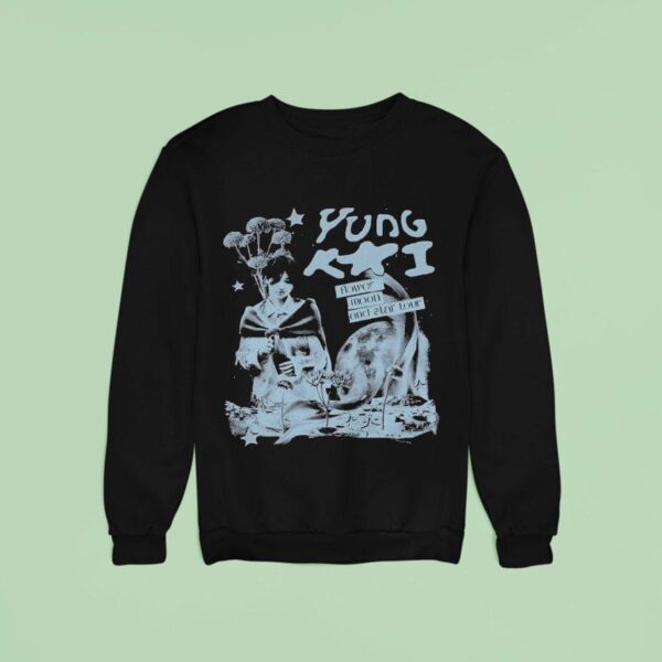 Yung Kai Flower Moon And Star Tour Cosmic Sweatshirt