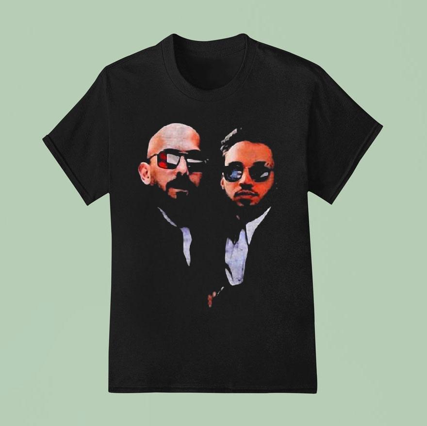 Adin Ross X Andrew Tate Face Face T Shirt
