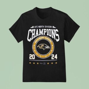 Afc North Division Champions Baltimore Ravens T Shirt