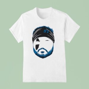 Aidan Hutchinson Blank Face Detroit Lions Football T Shirt