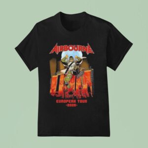 Airbourne Scorch Incoming Summer Tour T Shirt