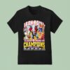 Alabama Crimson Tide In A Row Iron Bowl Champions T Shirt
