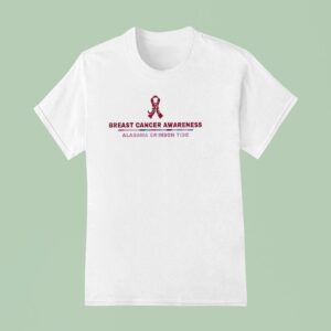 Alabama Crimson Tide Breast Cancer Awareness Her Fight Is Our Figh T Shirt