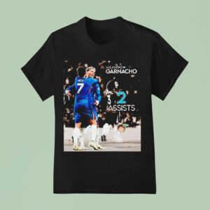 Alejandro Garnacho Chelsea Fc Assists T Shirt
