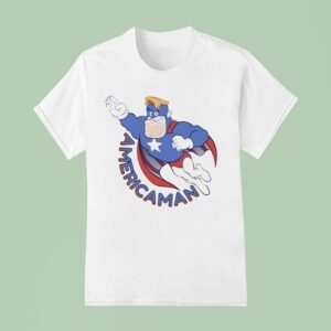 Americaman Character Hero T Shirt