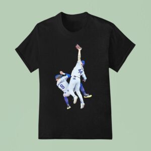 Andy Pages Hitting Kik Hernandez Los Angeles Dodgers T Shirt