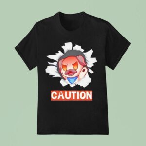 Andy Rage Caution T Shirt