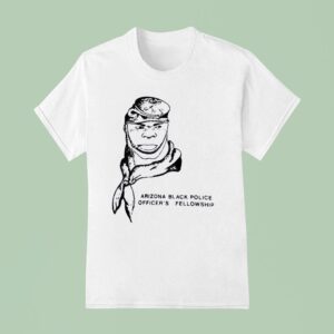 Arizona Black Police Officer S Fellowship T Shirt