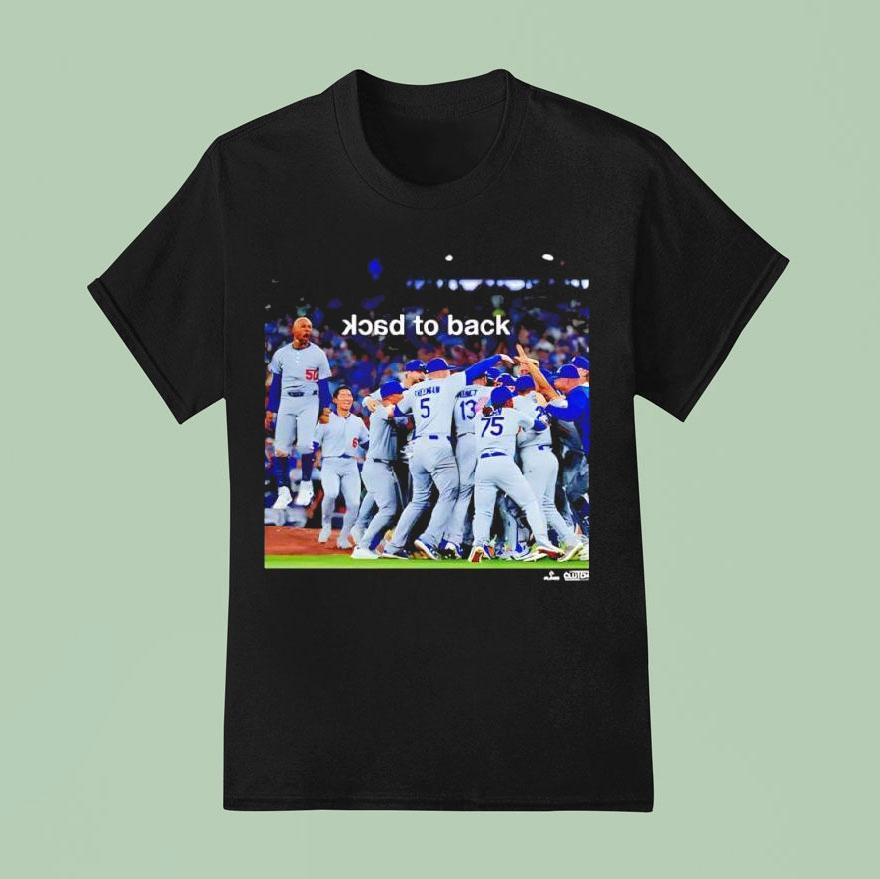 Back To Back Los Angeles Champions Retro Graphic T Shirt