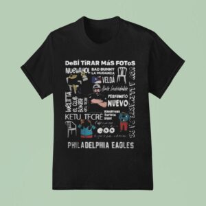 Bad Bunny Dtmf X Philadelphia Eagles T Shirt