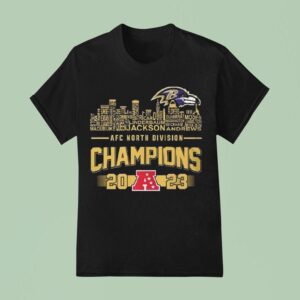 Baltimore Ravens Afc North Division Champions T Shirt